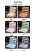 Cartoon Bubble Toast Seat Cushions: Front/Rear Car, Office, Dormitory, Long-Sitting Chair, Lumbar Support