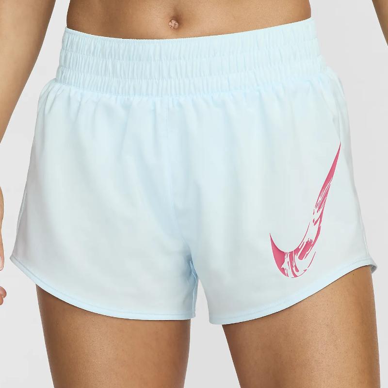 Nike Dri Fit One Casual Shorts Women's Glacier Blue FV6364-474