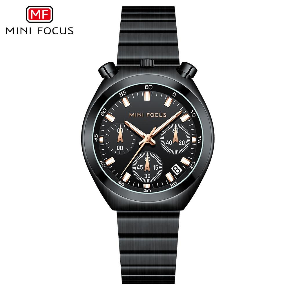 

Модные женские часы Многофункциональные часы Panda Стальной браслет Женские часы