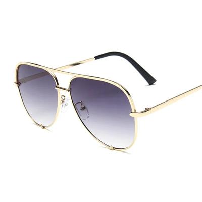 Gafas de Sol Vintage Mujer Gafas de Sol de Diseño Femeninas Retro Degradado Espejo Moda Conductor Oculos De Sol