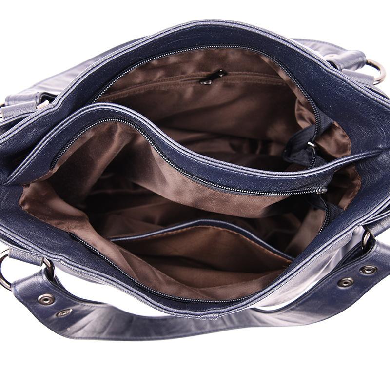 Luxus Frauen Tasche Handtaschen Frauen Berühmte Marke Messenger Taschen Pu Leder Designer Handtasche Vintage Große Hobos Weibliche Einkaufstasche Sac bolso