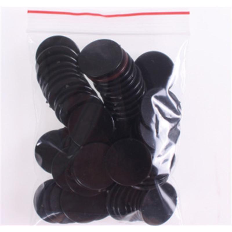 100Pcslot 25Mm Plastic Poker Chips Casino Bingo Markers Token Fun Family Club Board Games Toy Creative Gift 9 Colours