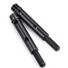 YEAHRUN Steel Front Rear CVD Drive Shafts Steering Portal Axle Stub for 1/18 RC Crawler Car Axial Capra 2WD UTB18 Accessories
