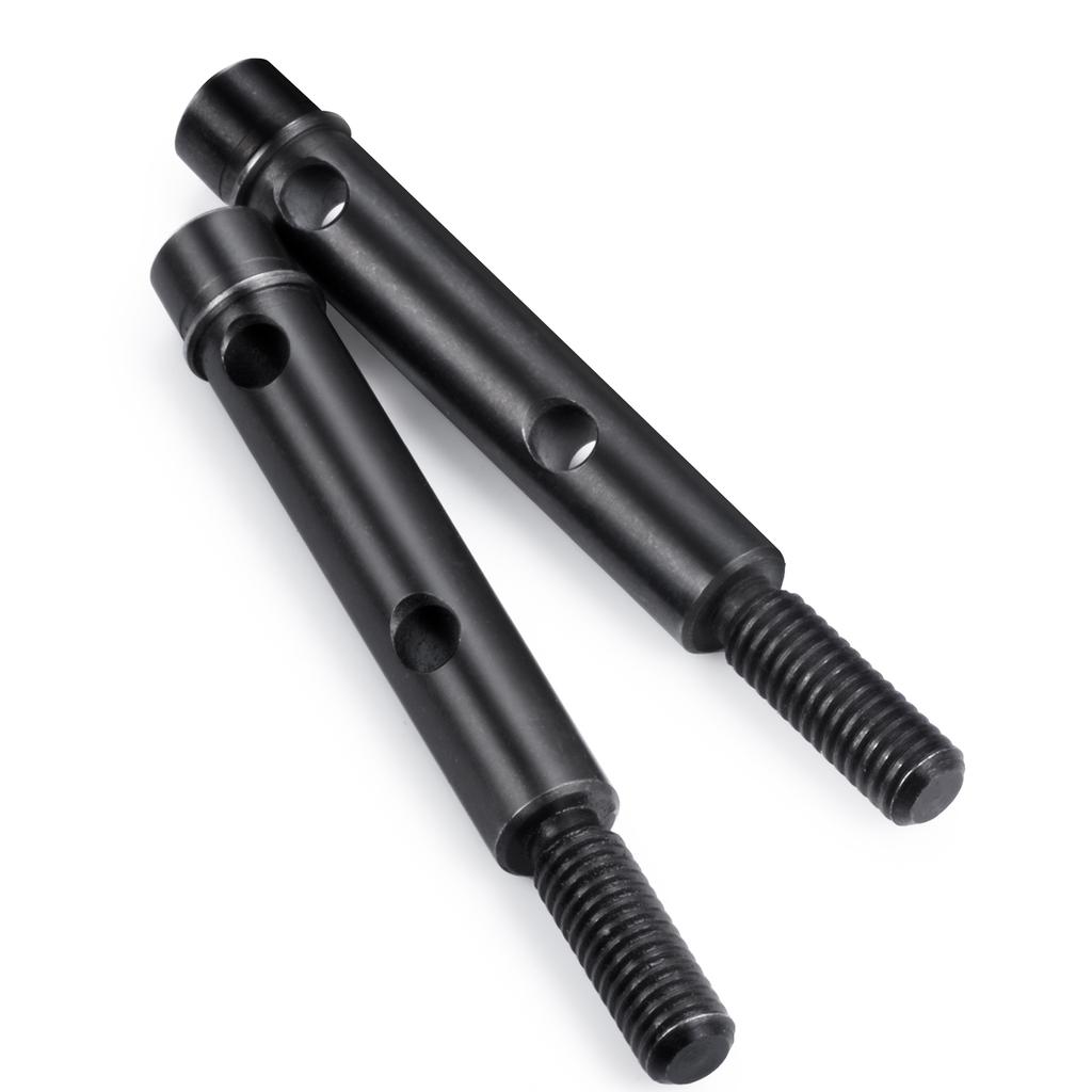 YEAHRUN Steel Front Rear CVD Drive Shafts Steering Portal Axle Stub for 1/18 RC Crawler Car Axial Capra 2WD UTB18 Accessories