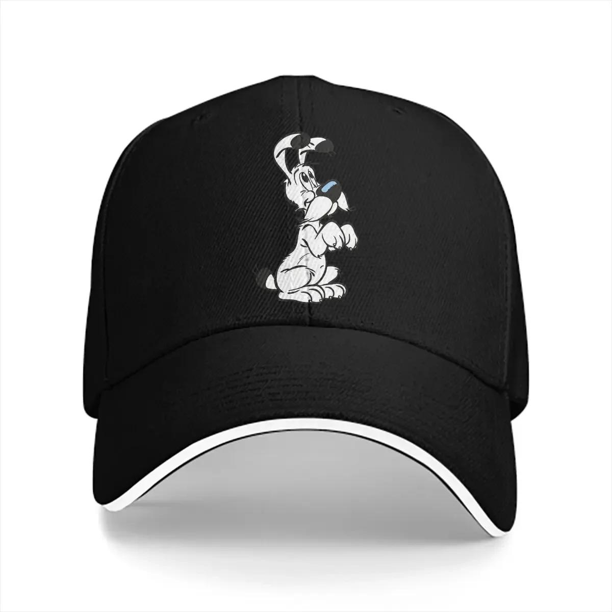 

Cute Dog Unisex Baseball Caps Peaked Cap Asterixle Gaulois Sun Shade Hats for Unisex Women 56-58cm