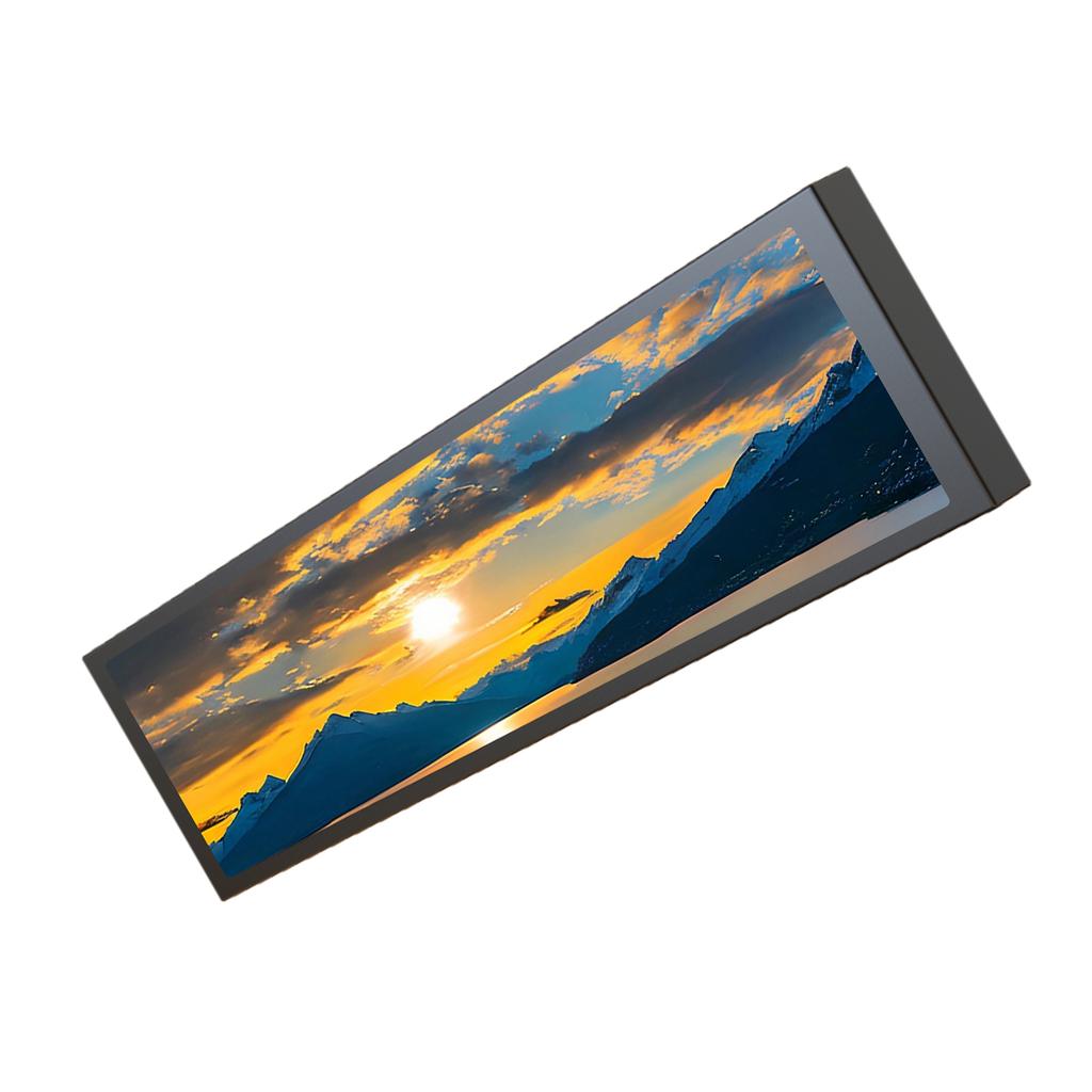 9.2 Inch Computer Case Secondary Screen, PC Case Side Screen, CPU Temperature Monitor Display with Customizable Themes