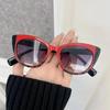 Trendy Cat Eye Sunglasses Women Men Retro Mirror Lens Stylish Sun Glasses Female Male Personality Colors