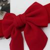 New Women Stretch Waist Belt Straps Elegant Wide Side Waistband Large Bow Elastic Belts For Girls Dress Coat Cummerbunds Corset