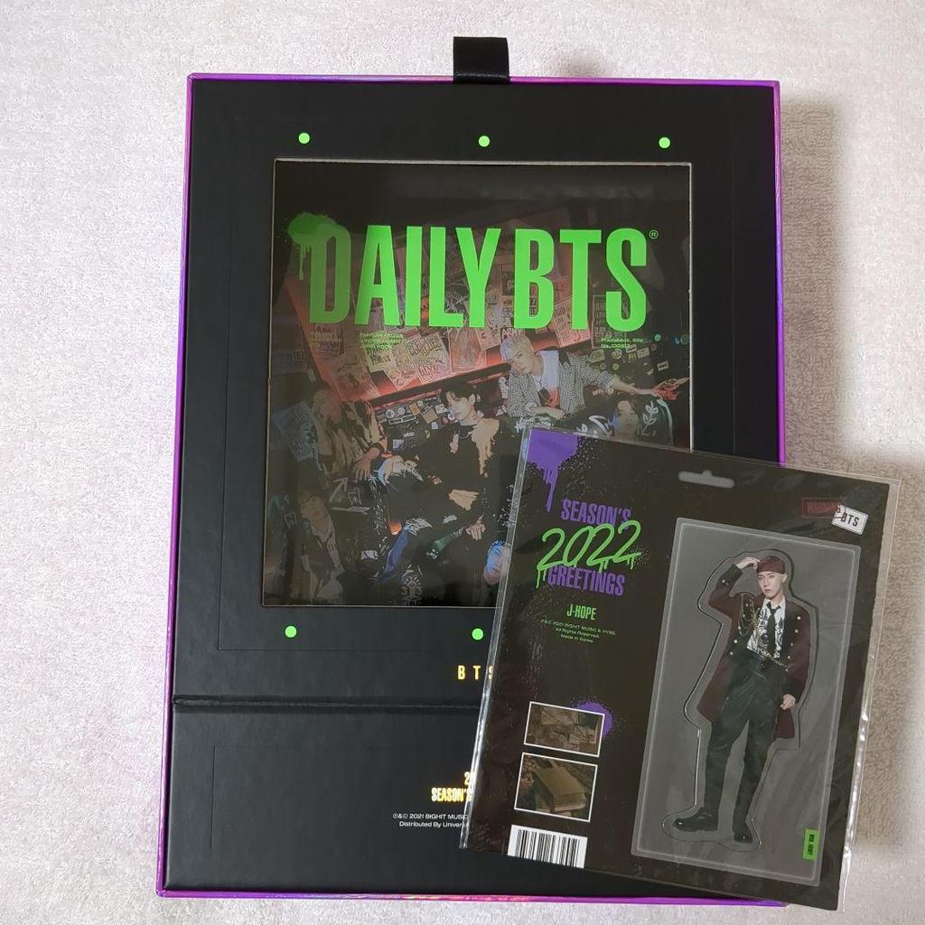 [USED] BTS Seagreen 2022 jhope Hobi