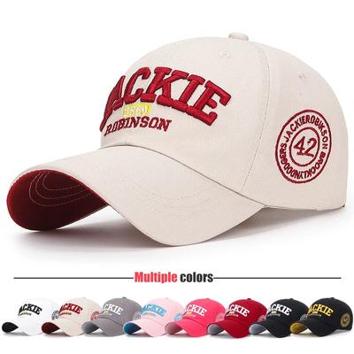 Mode Klassiek Unisex Katoen Zacht Top 3D Letter Borduurwerk Baseballpet Mannen Vrouwen Outdoor Sport Casual Verstelbare Snapback Petten