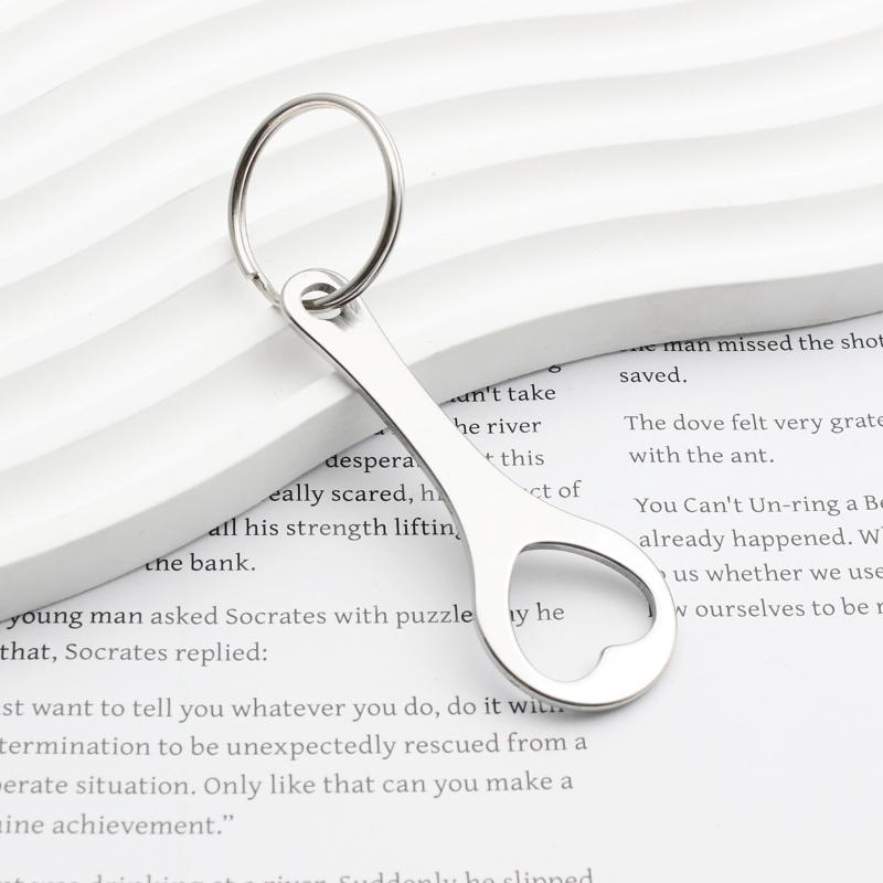1Pcs Reusable Stainless Steel Shopping Cart Token, Trolley Token Keychain For Supermarket, Removable Release Key Coin Keyring
