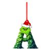 2D 26 Letter  Christmas Ornaments Acrylic Flat Christmas Tree Home Decorations Ornaments