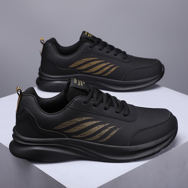 Fashion New Men Running Shoes Winter Warm Male Sneakers Anti Slip Breathable Mens Walking Shoes Lace Up Soft Casual Shoes Lightweight