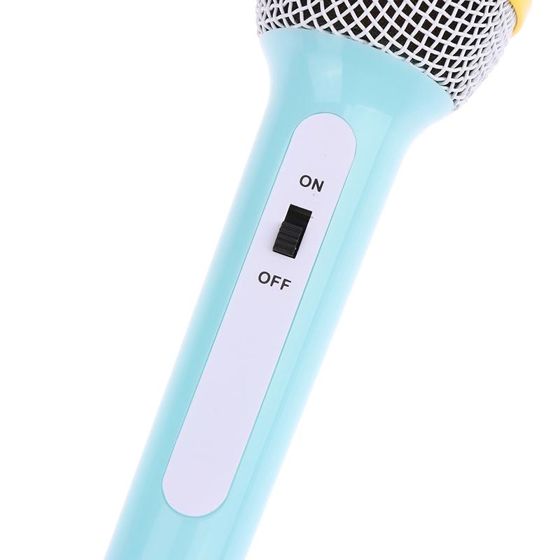 Microfono Cablato Leggero Macchina per Cantare Casa Bambini Giocattolo Musicale Facile da Usare Senza Batteria Portatile Microfono Portatile