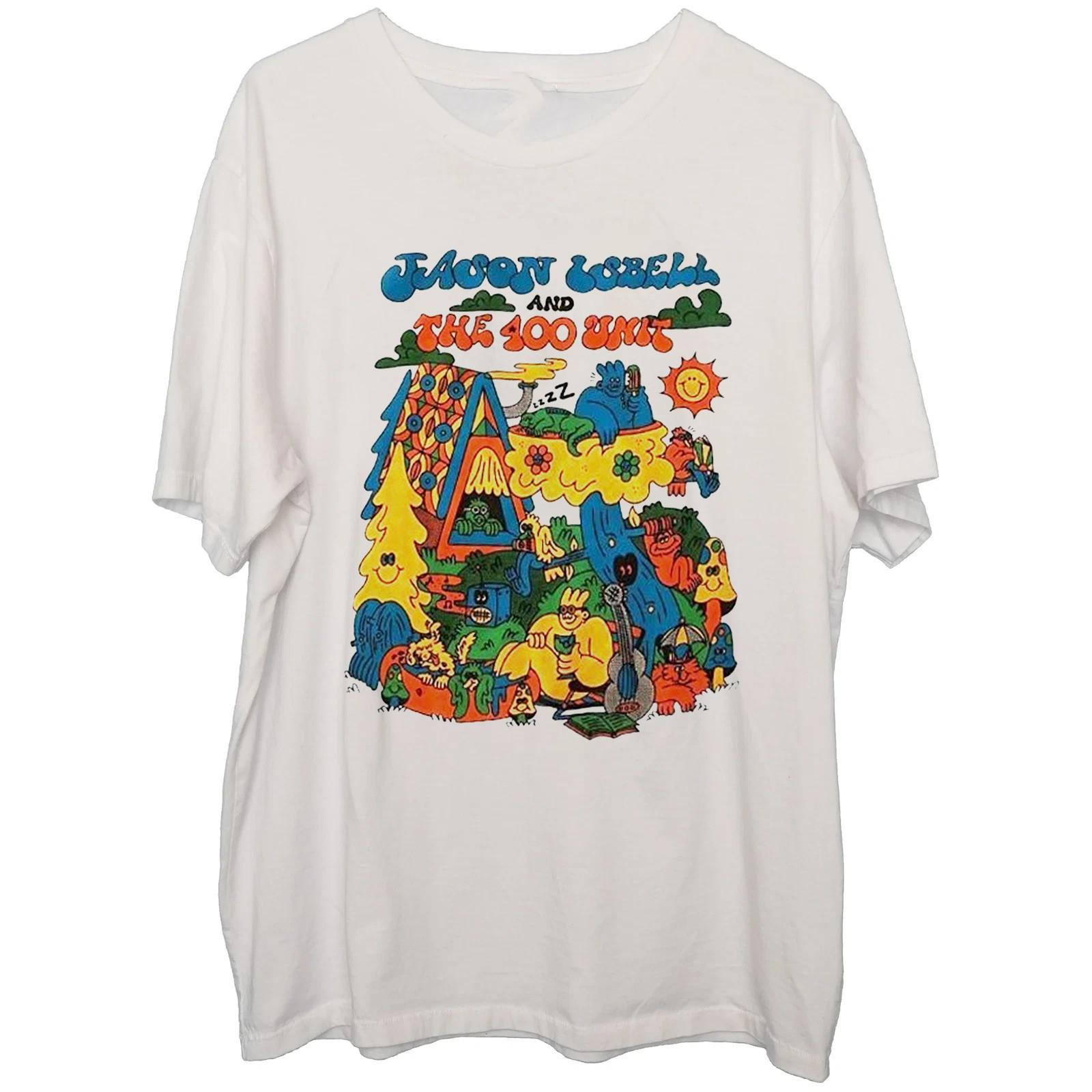 Rare Jason Isbell And The 400 Unit Band Cotton White S to 5XL Shirt SN580 XL