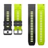 22mm Watch Strap For Suunto RACE 2 S / Run / Ocean / Vertical Two-Tone Silicone Band For Suunto 5 9 Peak Pro Wristband Bracelet