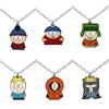 South Park Cartoon Character Enamel Pendant Necklace