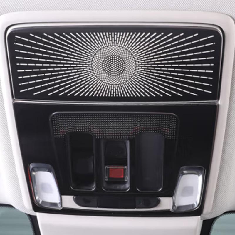 Car Front Reading Light Cover Trim Stainless Steel Decoration Frame For Honda Accord 11th  2024 Auto Interior Accessories