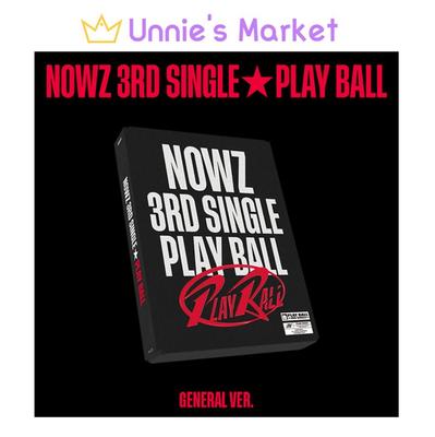 NOWZ [Play Ball] 3e Single Album (ALGEMEEN VER.) + Gratis geschenk