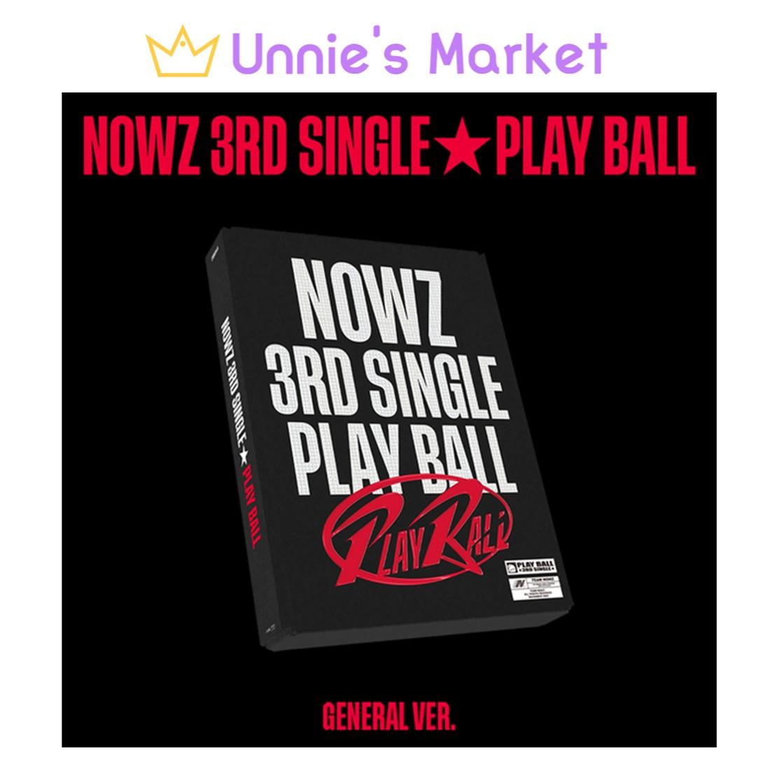 

NOWZ [Играй в мяч] 3-й сингл-альбом (ОБЩИЙ ВЕР.) + Бесплатный подарок NO POSTER