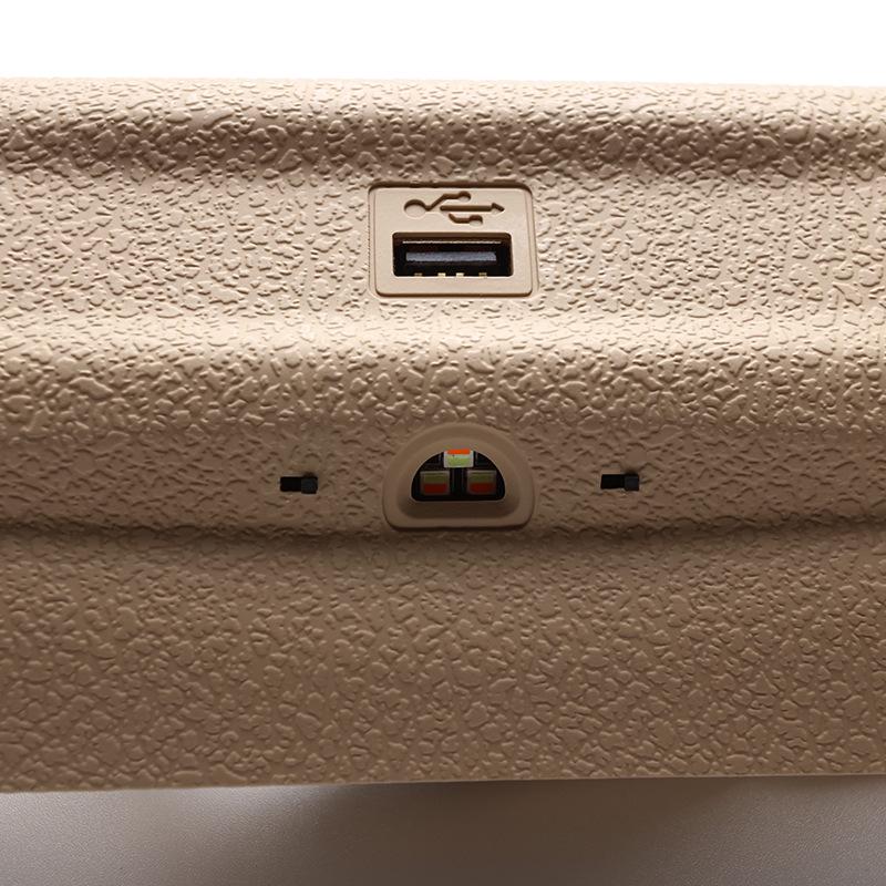 Ambient Light USB Audio & Cigarette Lighter Cover for BMW 3 Series/3GT/4 Series Central Control Panel