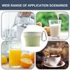 Leak Proof Silicone Drinking Cup with Carabiner Retractable Camping Cup Foldable Travel Mug  Sport