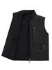 Men's Reversible Autumn/Winter Vest - Youth Outdoor Loose Fit Plus Size Sleeveless Gilet (1806A)