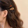 Sweet Acetate Water Drop Hair Clip for Women and Kids - Spring/Summer Duckbill Hairpin