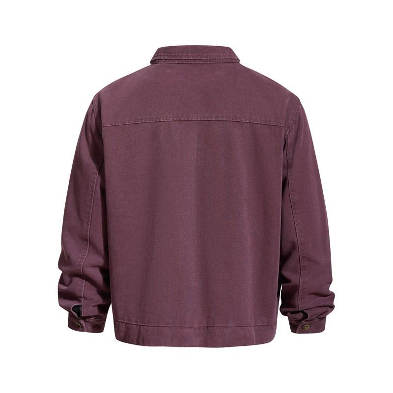 Vintage American Style Barn Jacket With Lobster Clasp Oversized Cotton Canvas Workwear Men Women Fall Winter Clean Fit
