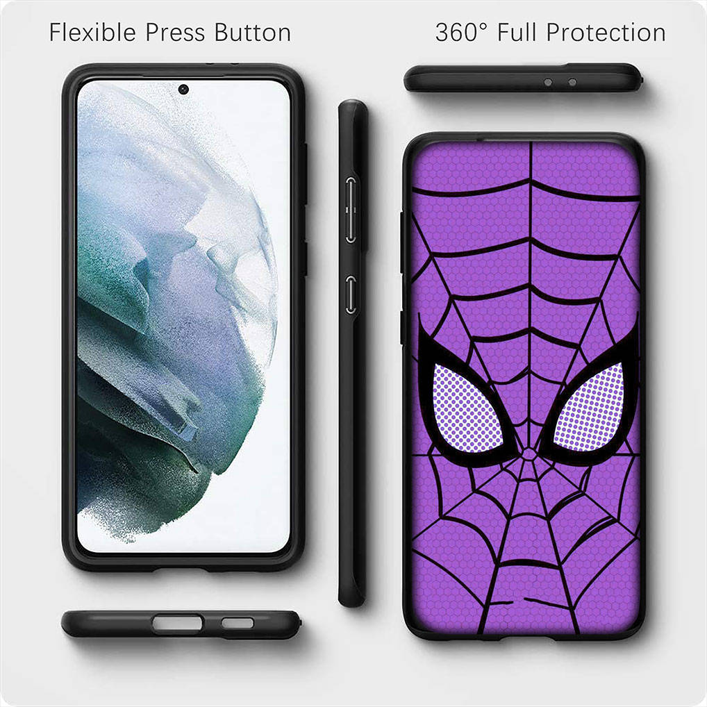For Samsung Galaxy S24 S23 iPhone 16 15 14 Xiaomi Redmi Note 13 12 11 10 Plus 9 Pro Max X XR Telefondeksel Tegneserier Spider Man Spiderman OPPO Huawei Deksel
