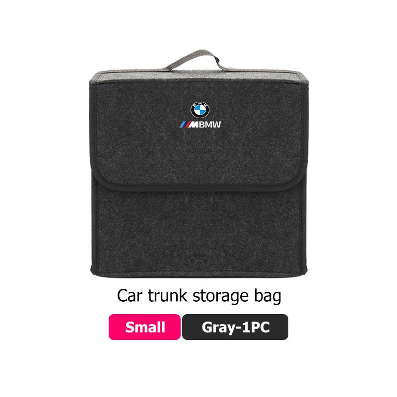 Car Felt Trunk Organizer Big capacityStowing Storage Bag For BMW E90 E60 E46 E39 F30 F10 E87 X3 X4 X5 X1 G30 G20