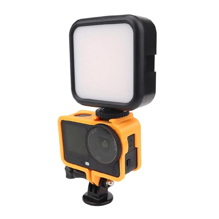 Action Camera Protective Cover Featuring Cold Shoe Expansion for Action 6 Mounting External Accessories Durability