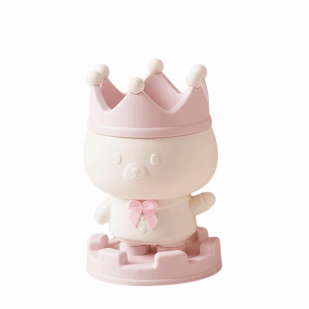 Cartoon Design Pen Holder Creative Design Desktop Storage Bucket  Living Room