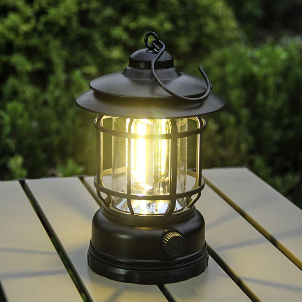 Rechargeable Camping Light Wear-resistant Fishing Lamp Table Lamp Atmosphere Light  Garden Lighting