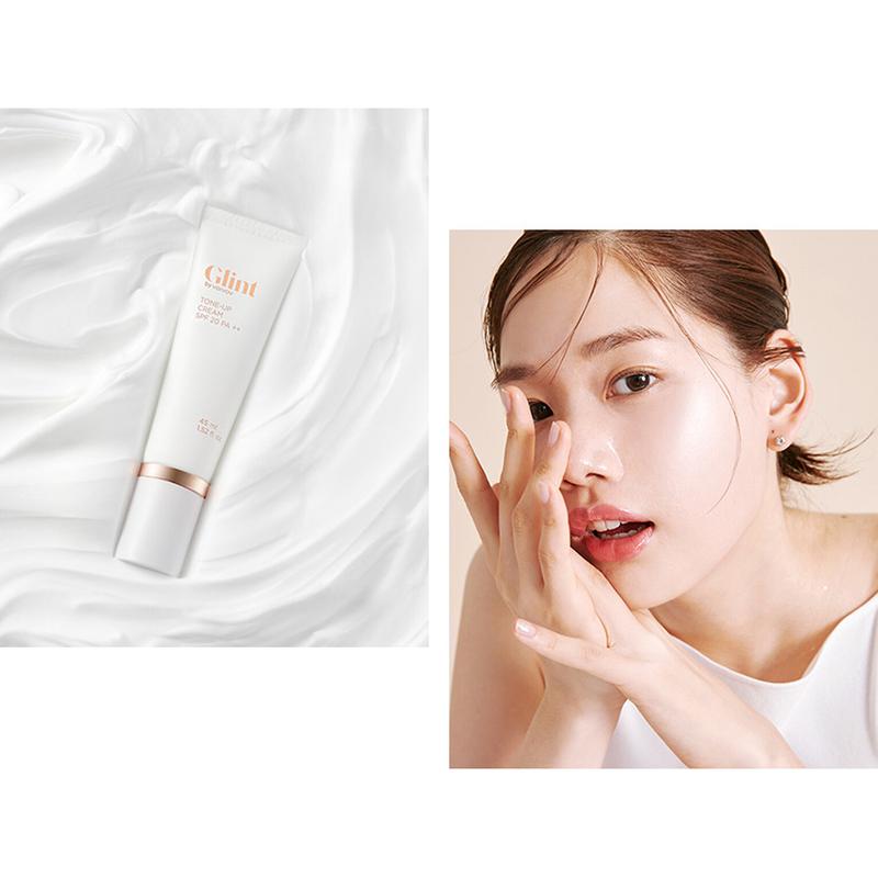 GLINT BY VDIVOV Tone Up Cream SPF20 PA++ 45ml K-Beauty