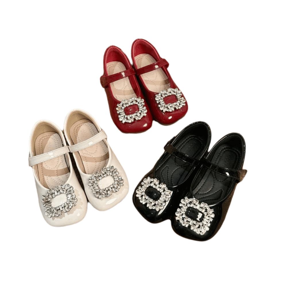 PU Kids Shoes Soft Soled Girl Princess Shoe Children Shoes Children Leather Shoes Spring Season