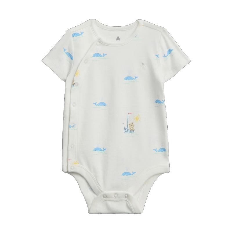 GAP Baby Cotton Bear Embroidered Bodysuit 80/48 белый
