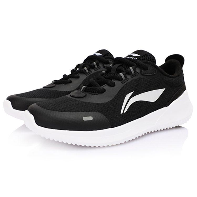 Li Ning Lightweight Low top Sports Casual Shoes Women's Black AGLS134-1