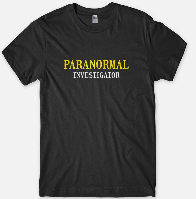 Paranormal Investigator Halloween Mens Funny Unisex T-Shirt