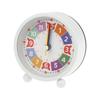 Kids Learning Alarm Clock Cute Colorful Silent Wake Up Clock for Children Bedroom Home Portable Travel Use