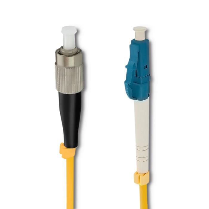 Qoltec Fiber Optic Patchcord FC/UPC - FC/UPC | Singlemode | 9/125 | G652D | Simplex | 1m