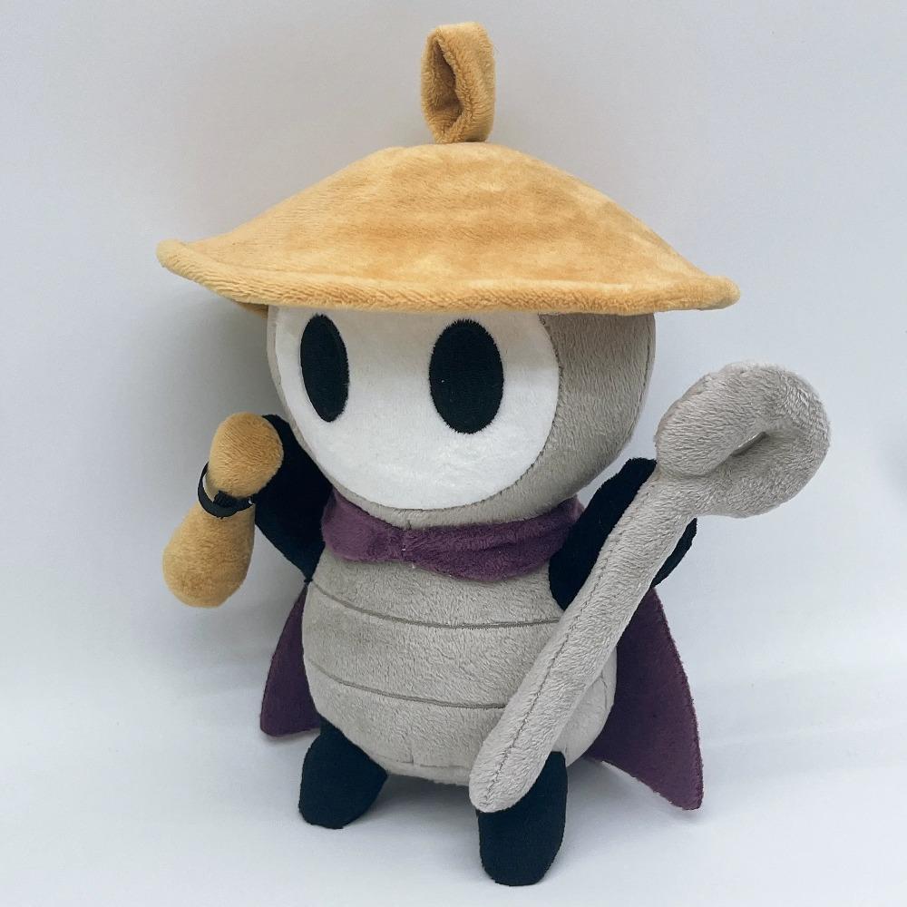 Nová plyšová panenka Hollow Knight Silksong Sherma s rolničkou, bavlněná panenka, měkká sbírka, roztomilé panenky, dekorace do pokoje, hračka, dárek k narozeninám
