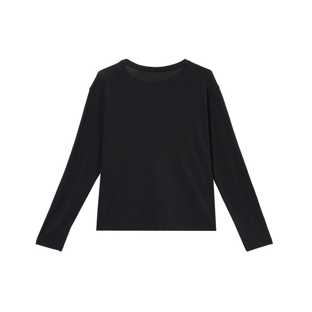 Nike Yoga Dri-FIT Women's Long-Sleeve Top Black DM7028-010