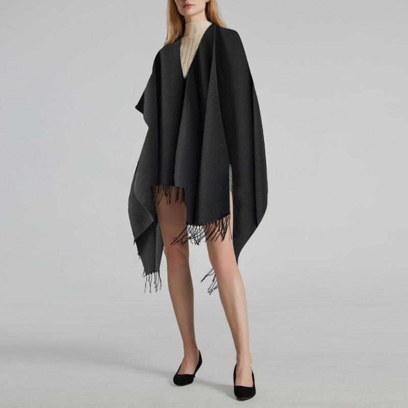 Cashmere Pashmina Beautiful Winter Warm Scarf Women Shawl Long Tassels Wrap Soft Feeling Large Blanket for Women