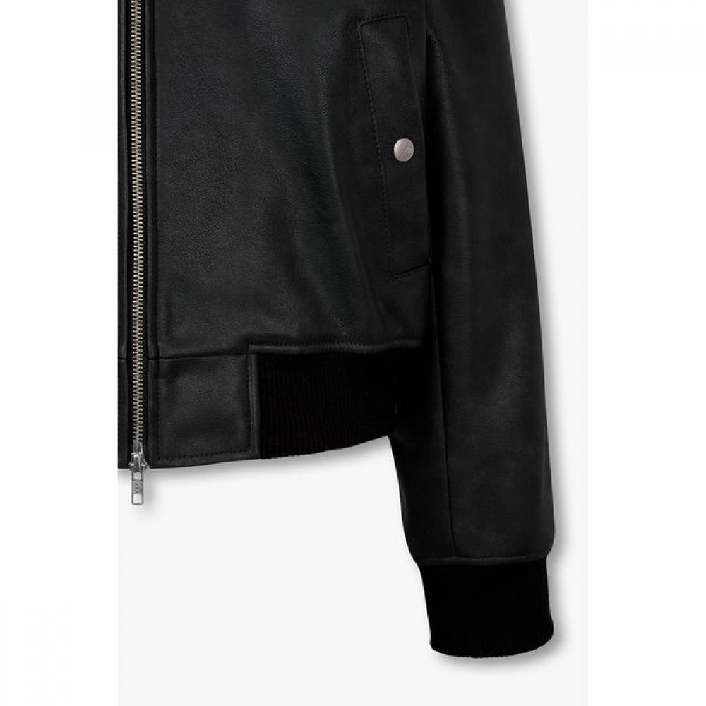 Studio Tomboy Synthetic Leather Blouson Jumper 9176161971