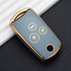 New Car Flip Tpu Key Case Cover For Acura Tl Tsx Zdx Rsx Crz For Honda Civic Fit Accord Crv Hrv Jazz Odyssey Key Chian Rings Set