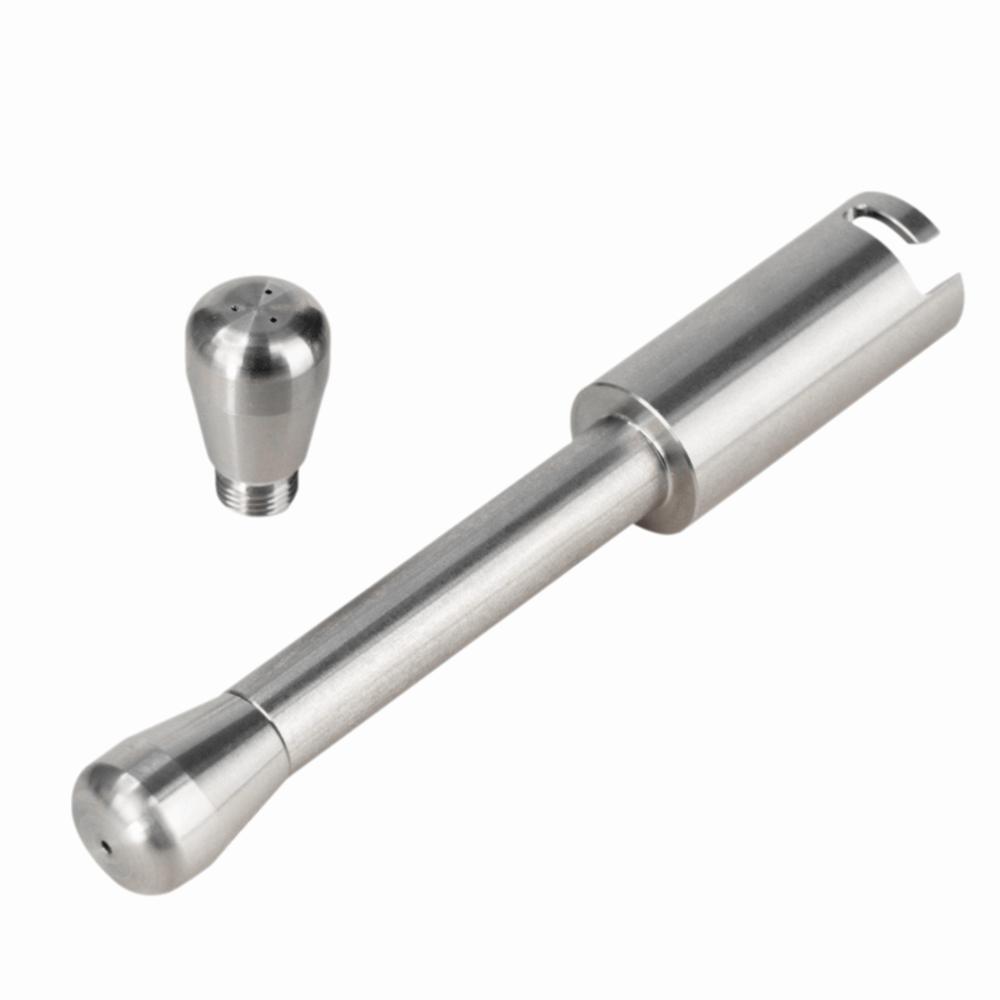 Multiple Holes Steam Wand Tip Stainless Steel Replacement Part for Delonghi EC685 Milk Foam Making