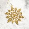 12pcs Christmas Snowflake Ornaments, Plastic Snowflake, Glitter SnowFlakes, Xmas Tree Pendant, Snowflake for Christmas Tree