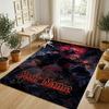 Personalized Crystal Velvet Carpet,Jujutsu Kaisen Custom Printed Name, Plush Area Rug For Home Indoor Decor