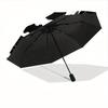 1pc Spiral Face Ghost Automatic Umbrella High Quality Canopy, Portable Folding Umbrella with, Ideal Gift for - Travel, Everyday, Formal Events, Stylis